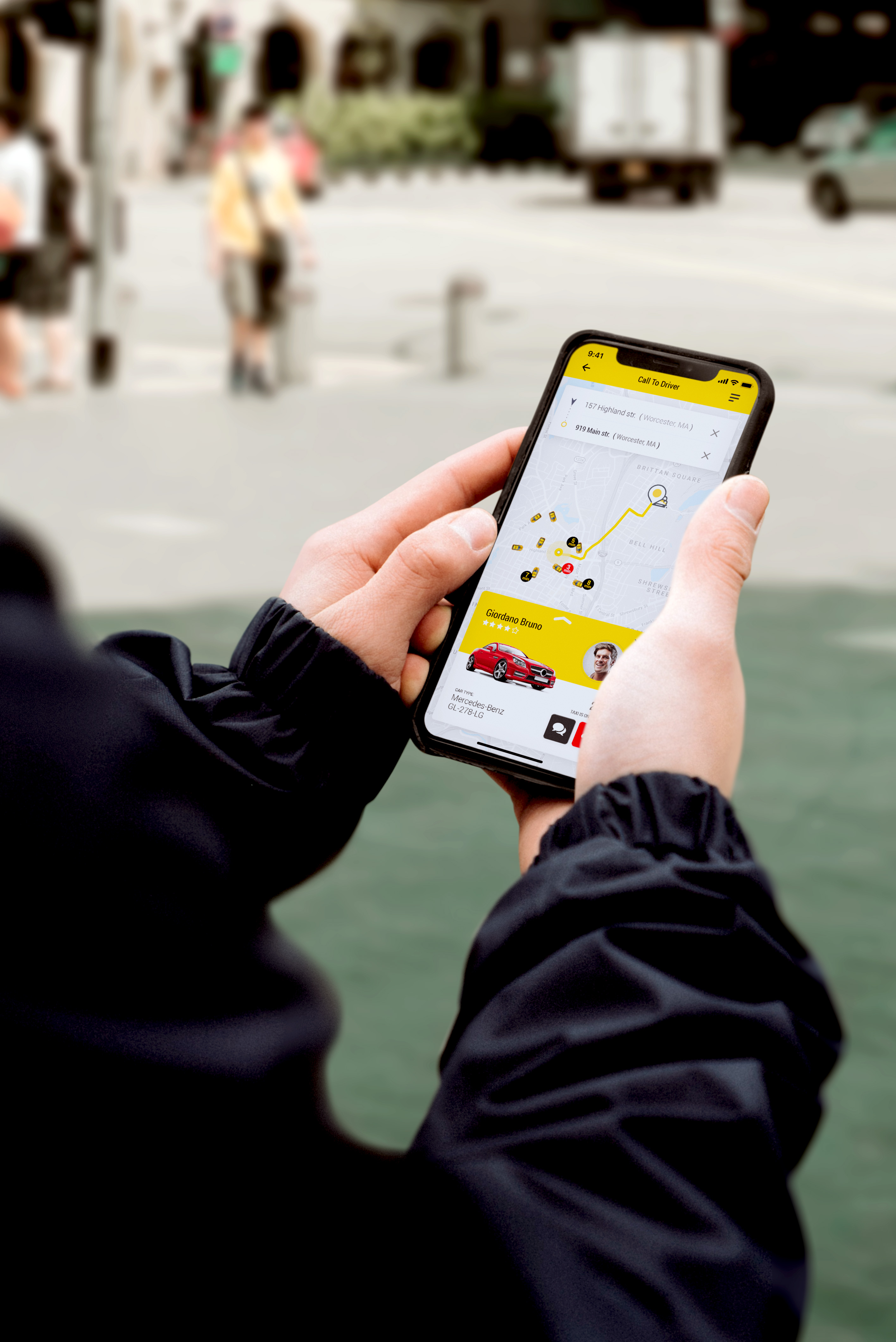 Gitex - Taxi HTML Mobile Application - 3