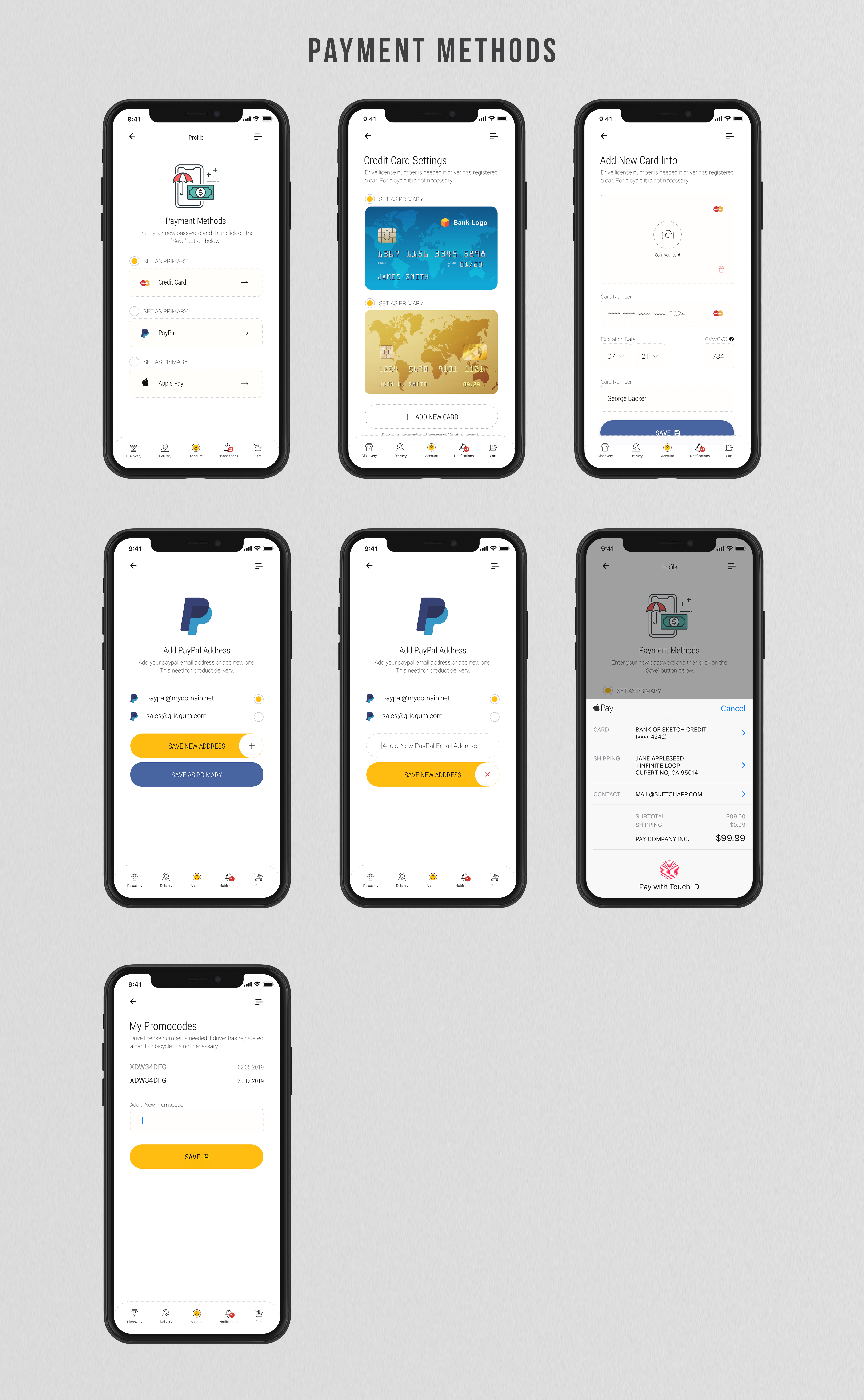 Dobule - Food Delivery UI Kit for Mobile App - 11