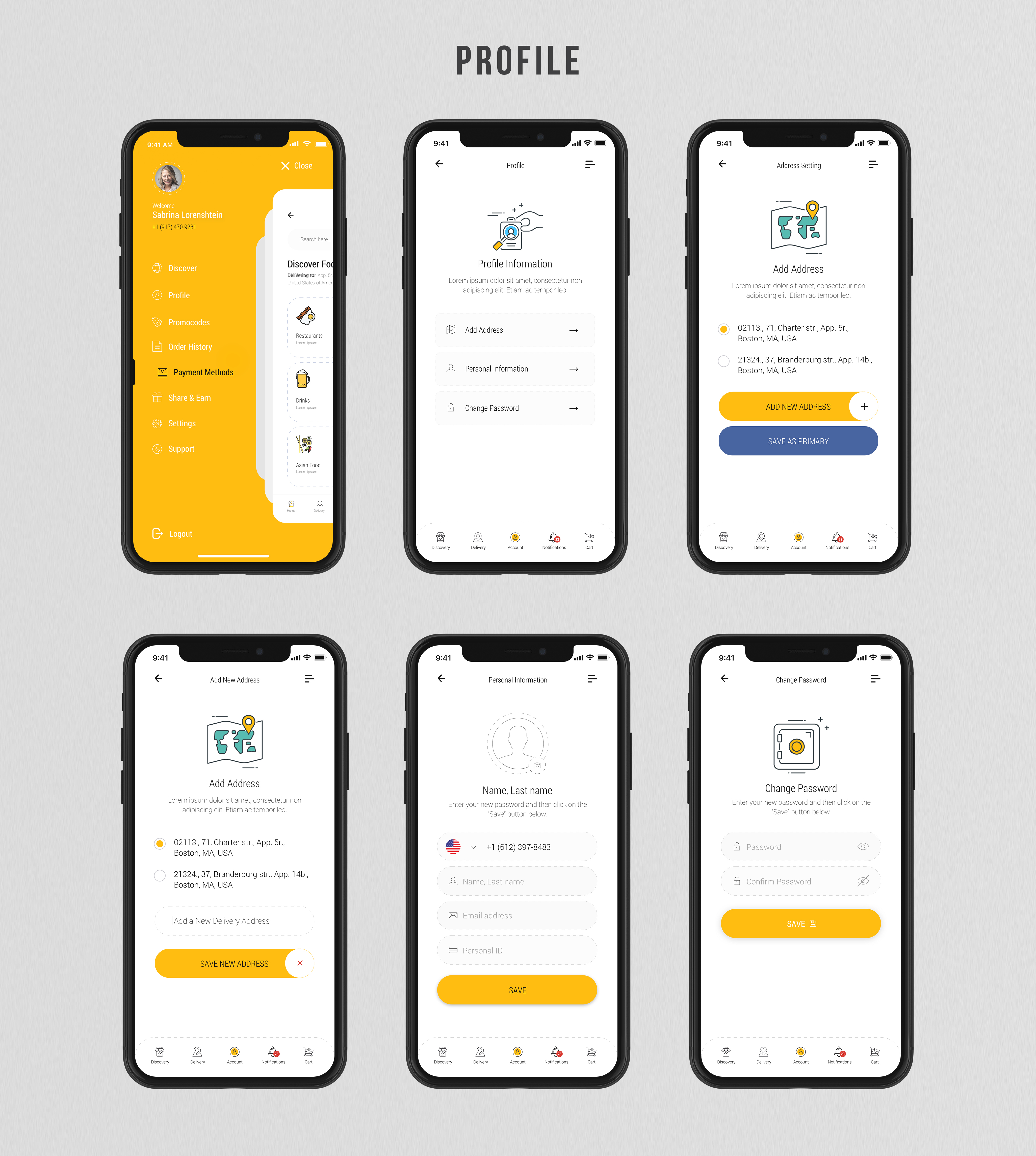 Dobule - Food Delivery UI Kit for Mobile App - 10