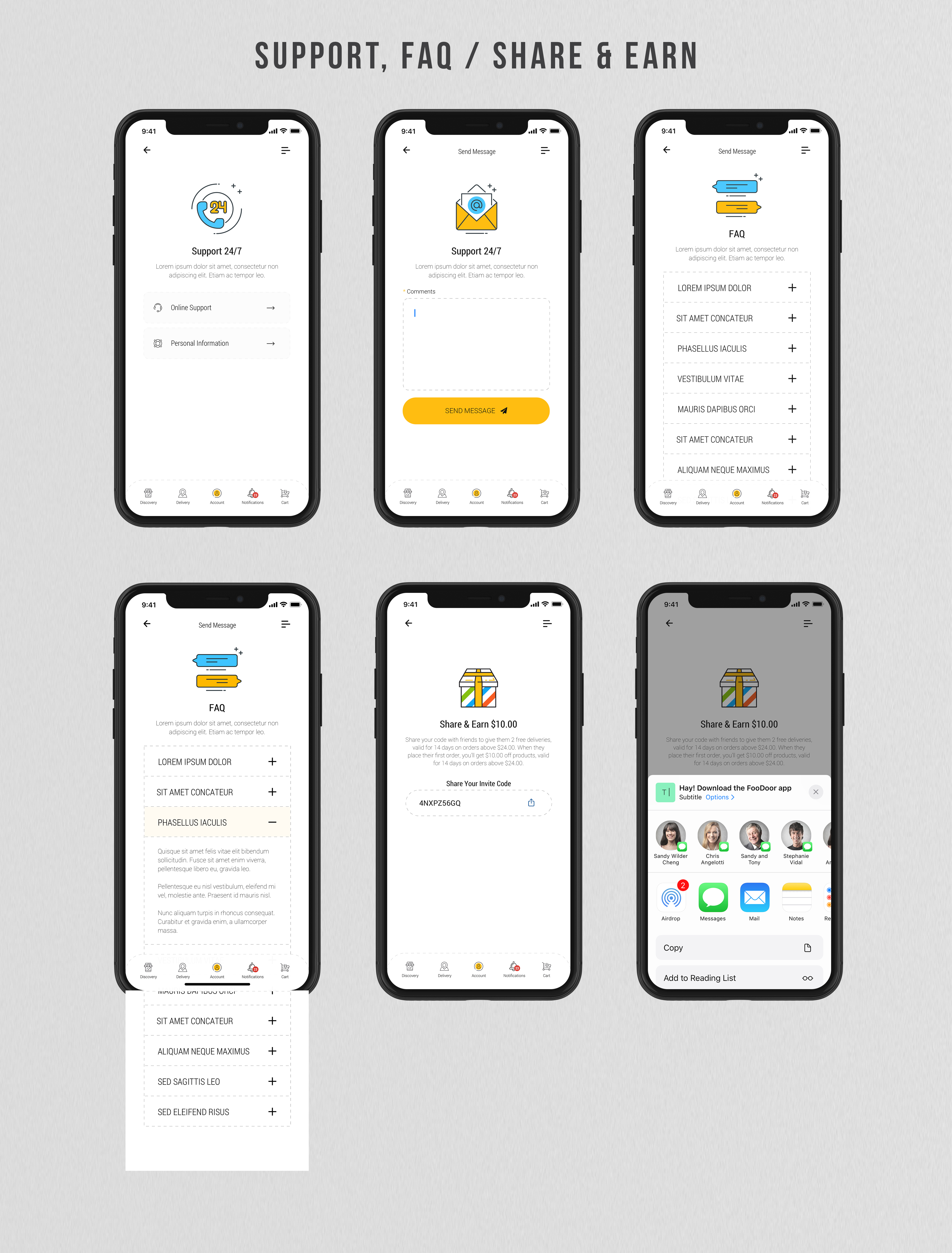 Dobule - Food Delivery UI Kit for Mobile App - 13